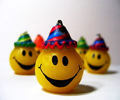 happy face hats